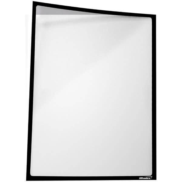 Infotasche magnetisch für DIN A3 435x312mm hoch/quer VE=5 Stück schwarz
