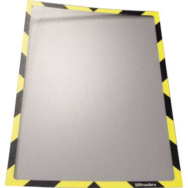 Ultradex Infotasche Warnung 889021 gelb/schwarz 5 St./Pack.