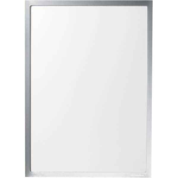 Infotasche magnetisch für DIN A4 312x225mm VE=5 Stück silber