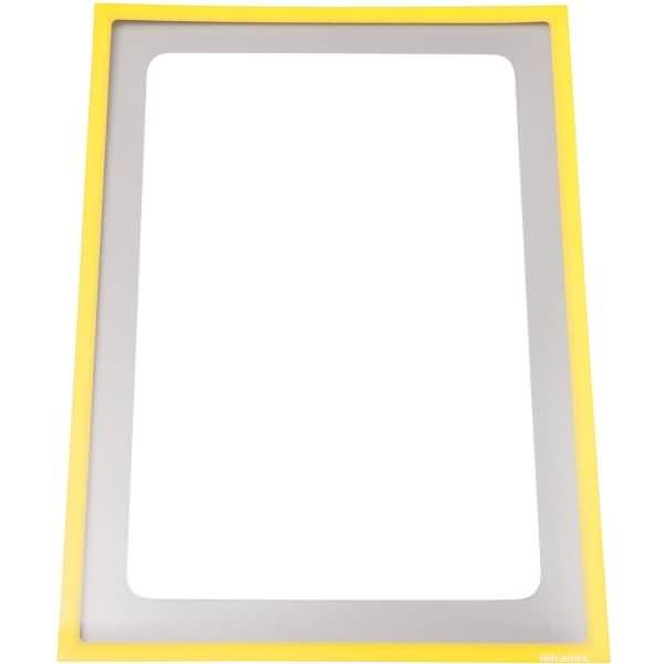 Infotasche magnetisch für DIN A4 312x225mm VE=1 Stück gelb