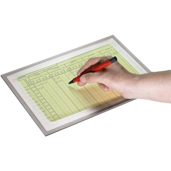 Infotasche magnetisch für DIN A4 312x225mm VE=5 Stück grau