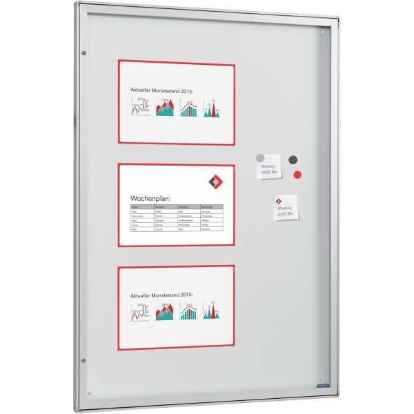 Plakatvitrine A2 hoch 49,5x67x3cm abschließbar