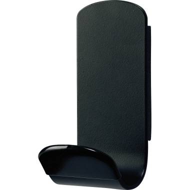 Unilux Steely, Indoor, Kleiderhaken, Schwarz, Polyvinylchlorid (PVC), Stahl, Magnet, 12 kg
