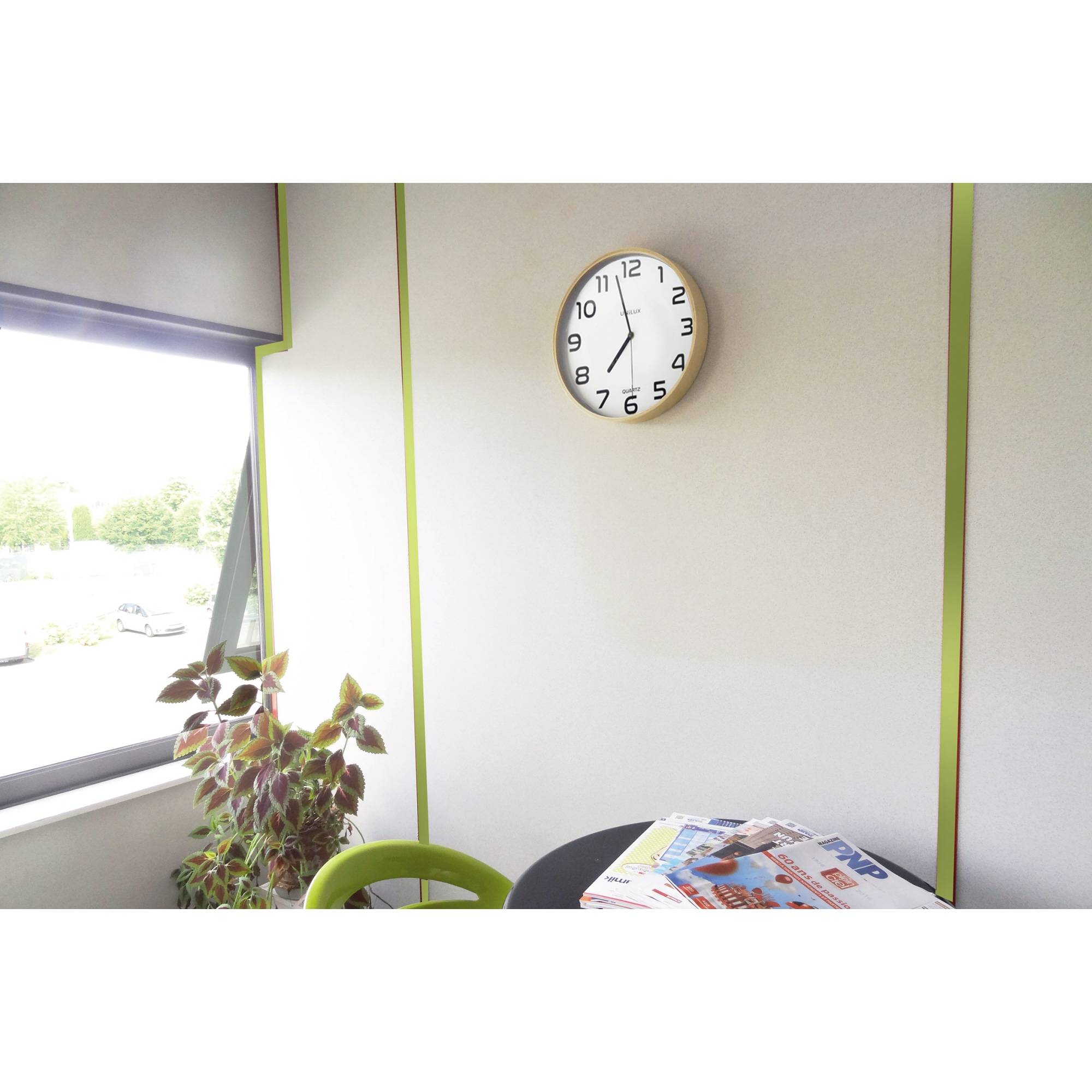 UNILUX Wanduhr Baltic 400094591 30,5cm buche