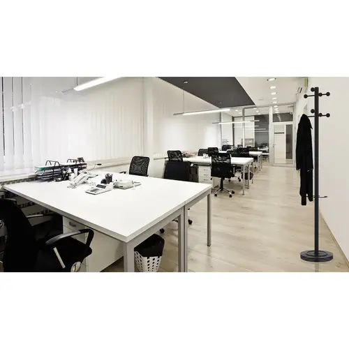 UNILUX Garderobenständer ACCESS 400095392 175cm weiß/Buche UNILUX Garderobenständer ACCESS 400095392 175cm weiß/Buche