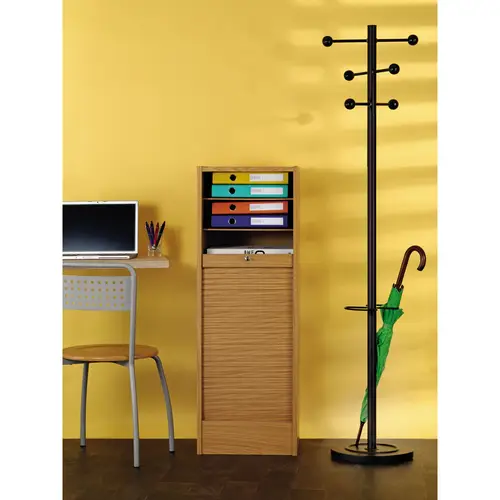 UNILUX Garderobenständer ACCESS 400095392 175cm weiß/Buche UNILUX Garderobenständer ACCESS 400095392 175cm weiß/Buche