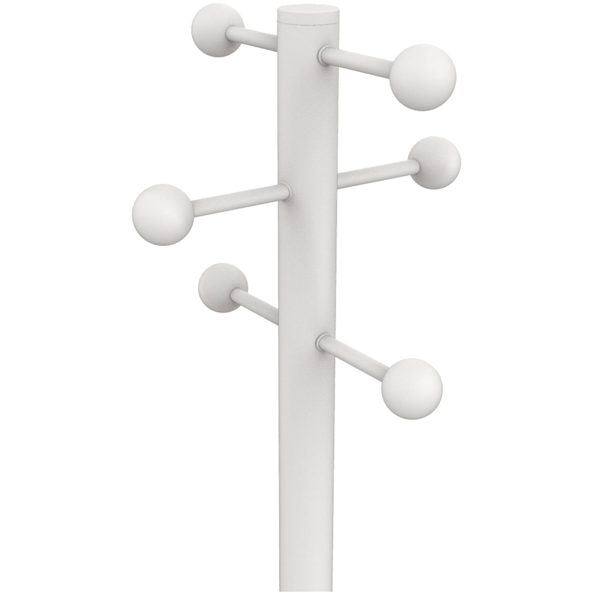 UNILUX Garderobenständer ACCESS 400095392 175cm weiß/Buche