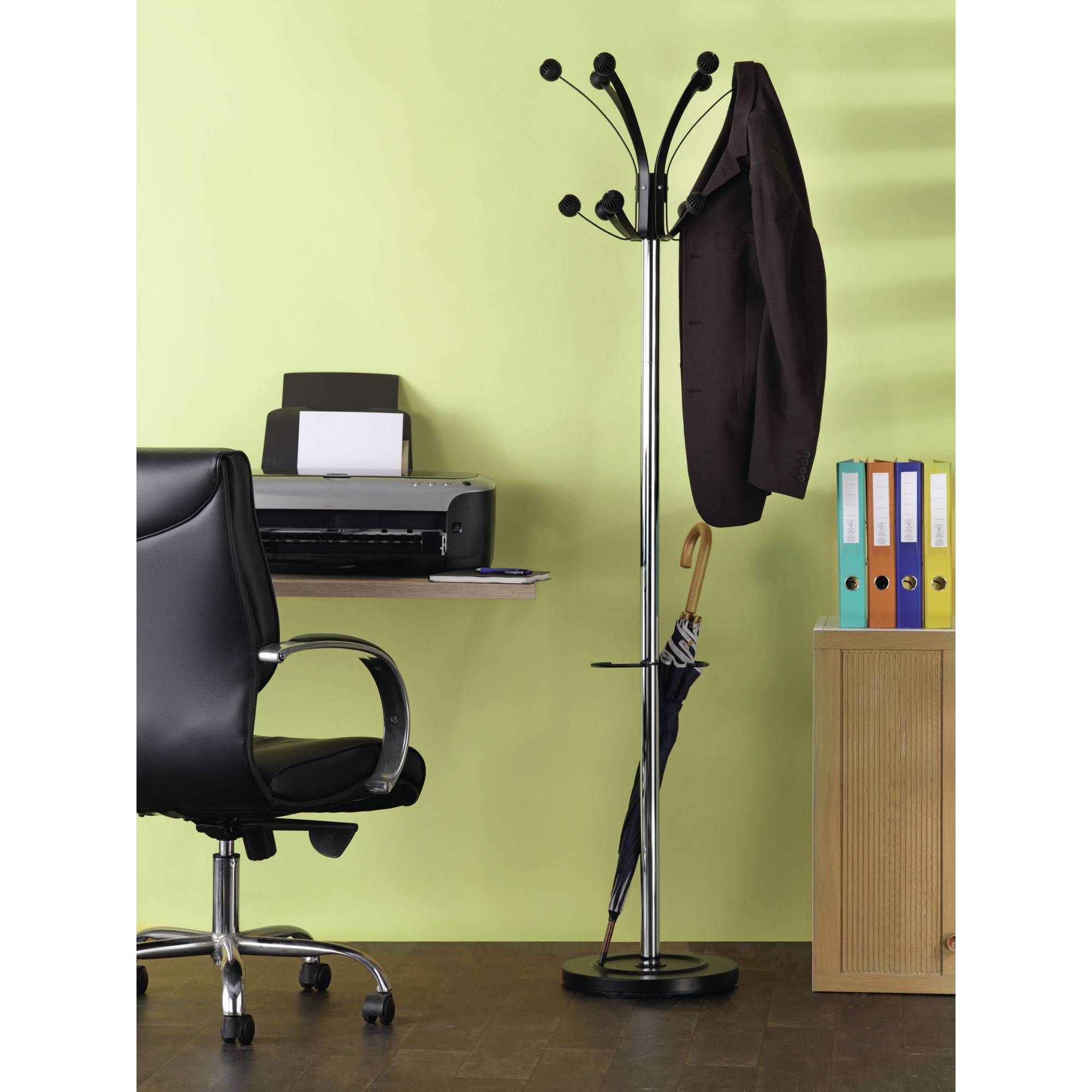 UNILUX Garderobenständer Hakea 400095393 176cm 12Haken co/sw