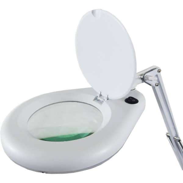 Lupenleuchte Zoom Magnific weiß