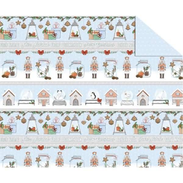 Fotokarton 'Winterweihnacht' 300g/qm 49,5x68cm Motiv 02