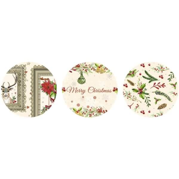 Fotokarton 'Weihnachtszauber' 300g/qm 49,5X68cm VE=10 Bogen 3 Motive