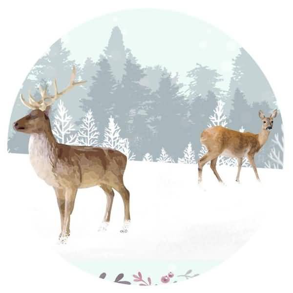 Fotokarton 'Wintertraum' 300g/qm A4 Motiv 02