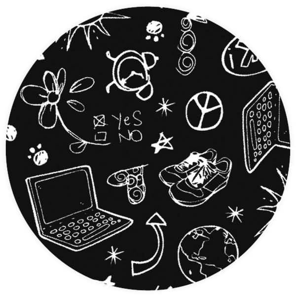 Fotokarton 'Back to School' 300g/qm 49,5X68cm Motiv 01