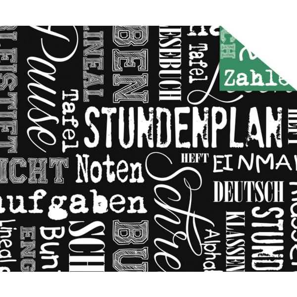 Fotokarton 'Back to School' 300g/qm 49,5X68cm Motiv 02