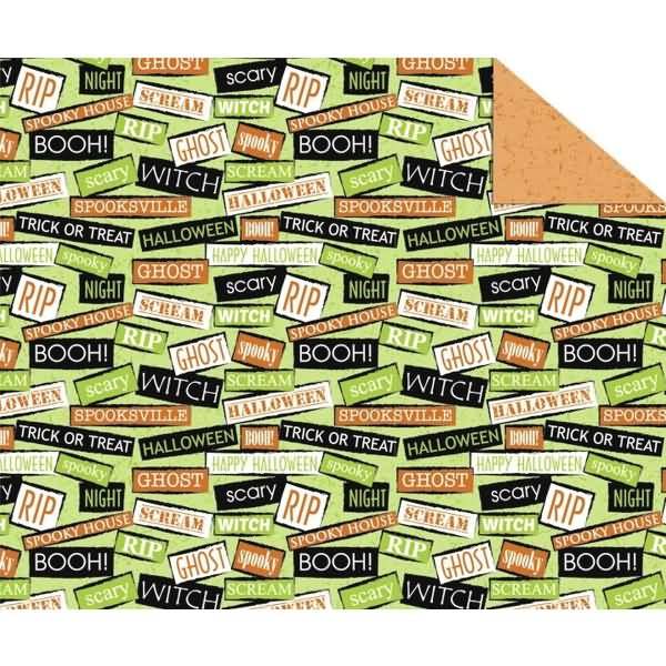Fotokarton 'Happy Halloween' A4 300g/qm Motiv 02