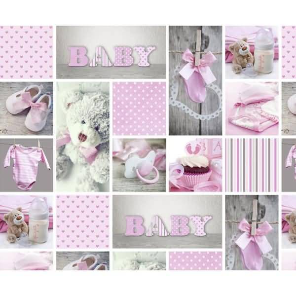 Fotokarton Pauline rosa 300g/qm 49,5x68cm Motiv 01