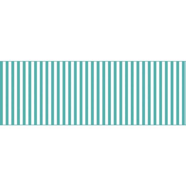 Fotokarton Streifen 'Mini' 300g/qm 49,5x68cm petrol