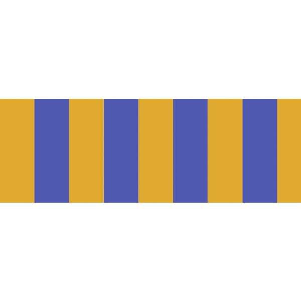 Fotokarton Streifen 300g/qm 49,5x68cm orange/blau