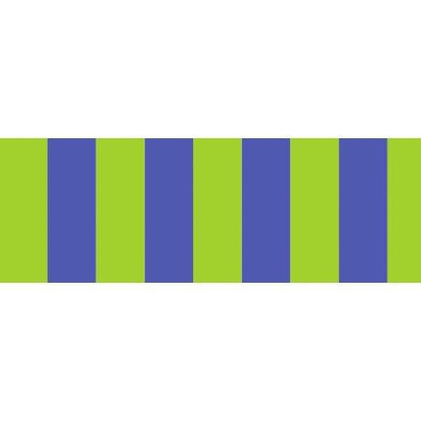 Fotokarton Streifen 300g/qm 49,5x68cm grün/blau