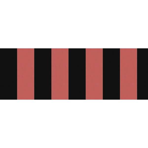 Fotokarton Streifen 300g/qm 49,5x68cm schwarz/rot