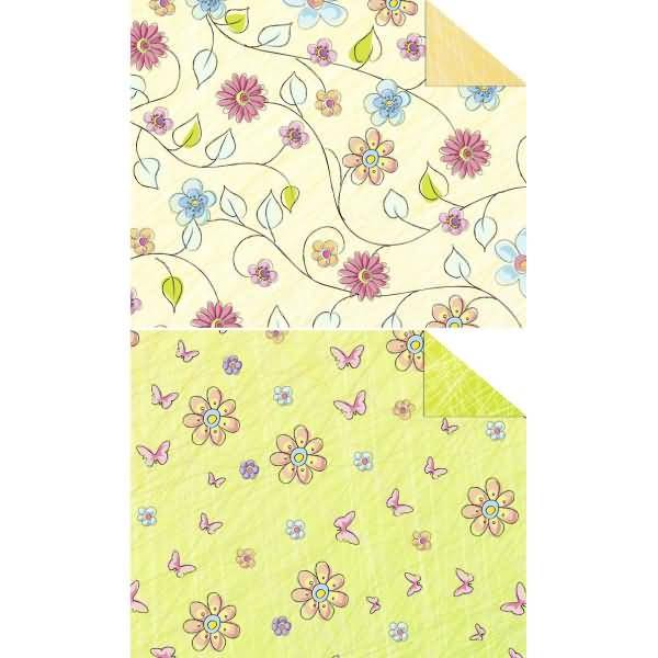 Fotokarton Blütenzauber 300g/qm 49,5x68cm VE=10 Bogen 2 Motive sortiert