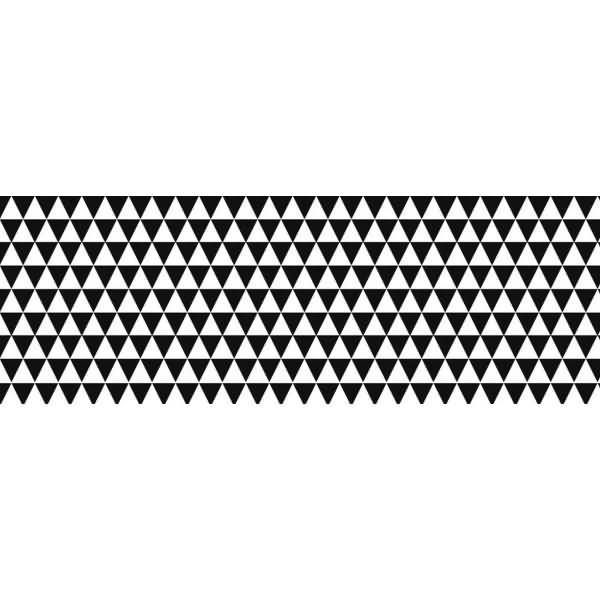 Fotokarton Triangel 'Mini' 300g/qm 49,5x68cm schwarz