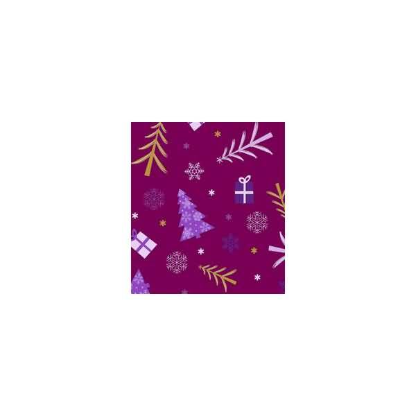 Fotokarton Winterzauber flieder/brombeer 300g/qm 49,5x68cm VE=10 Bogen