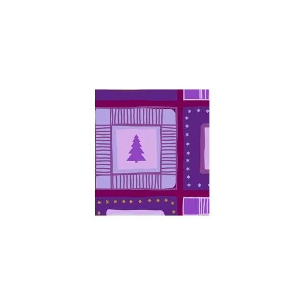 Fotokarton Winterzauber flieder/brombeer 300g/qm A4 Motiv 1