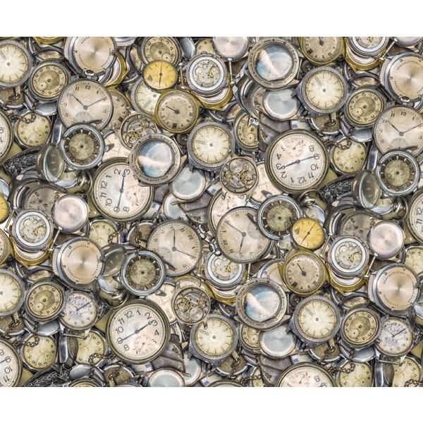 Motiv-Fotokarton 300g/qm 49,5x68cm Uhren