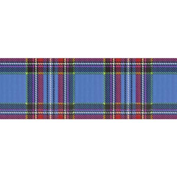 Motiv-Fotokarton 300g/qm 49,5x68cm Schottenkaro blau