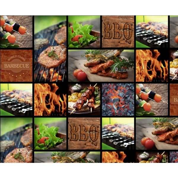 Motiv-Fotokarton 300g/qm 49,5x68cm Barbecue