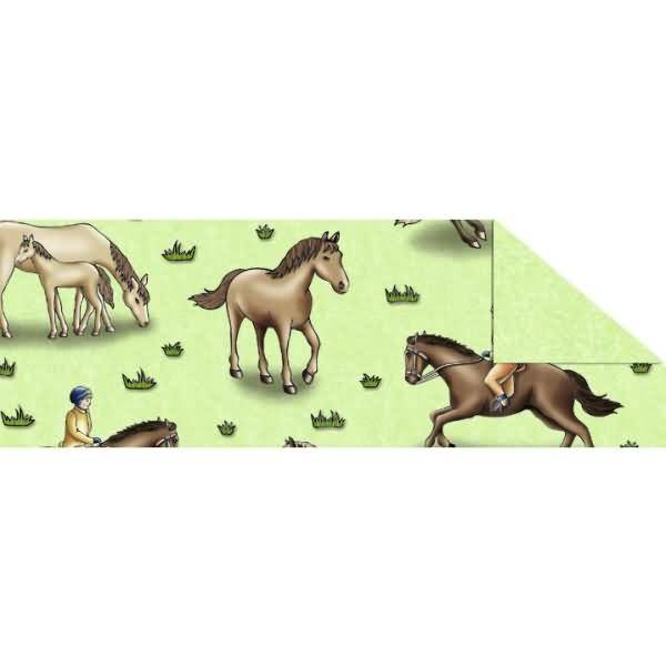 Fotokarton Kinderland 300g/qm A4 Pferde