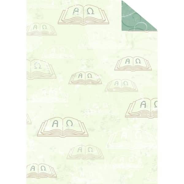 Fotokarton Christliche Symbole 300g/qm 49,5x68cm Bibel