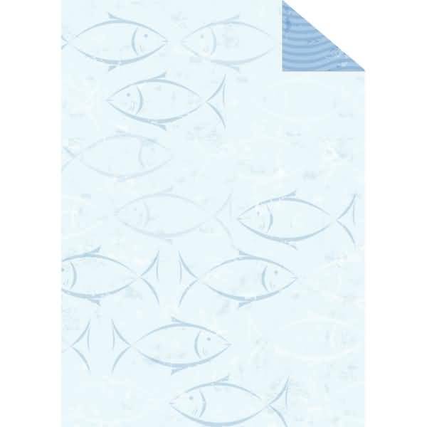 Fotokarton Christliche Symbole 300g/qm A4 Fische