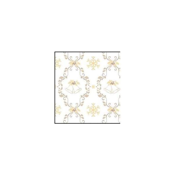 Fotokarton Classic Christmas creme/braun 300g/qm 49,5x68cm Motiv 1