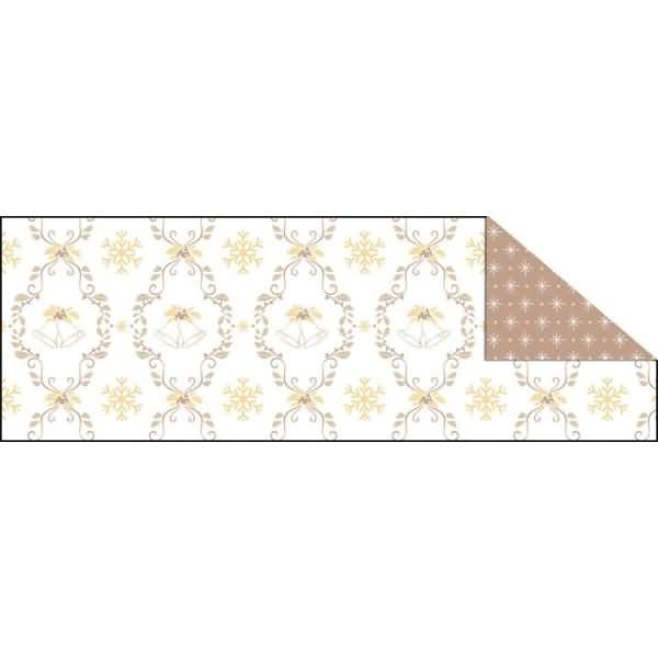 Fotokarton Classic Christmas creme/braun 300g/qm A4 Motiv 01