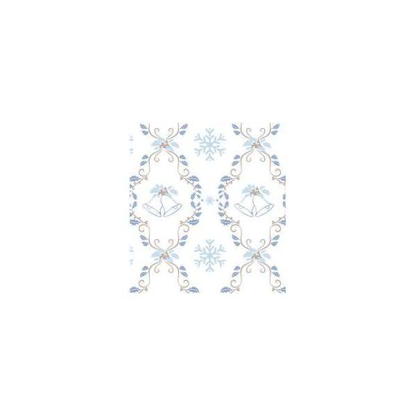 Fotokarton Classic Christmas blau/braun 300g/qm 49,5x68cm Motiv 1