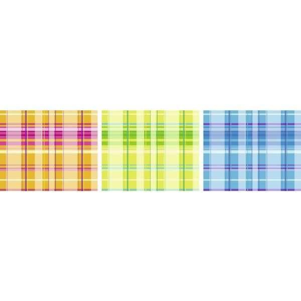 Fotokarton Vichy 300g/qm 49,5x68cm VE=10 Bogen 3 Motive sortiert