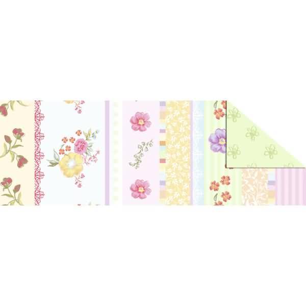 Fotokarton Romantik Garden 300g/qm A4 Motiv 03