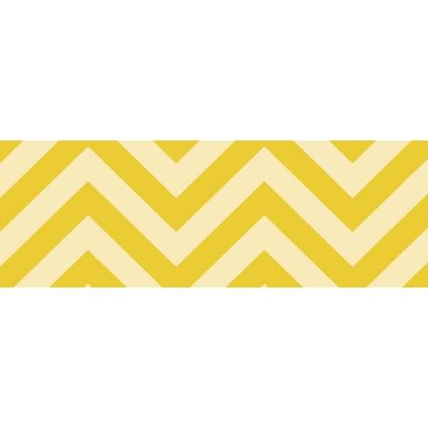 Fotokarton Chevron 2 300g/qm 49,5x68cm gelb