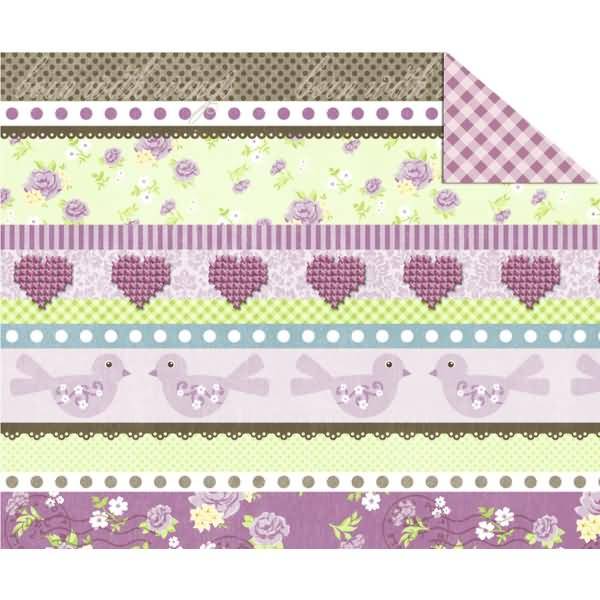 Fotokarton Spring Tweet 300g/qm A4 Motiv 03