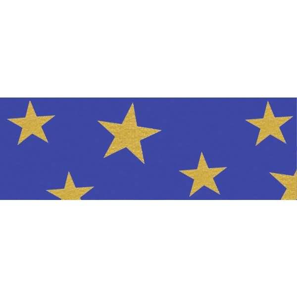 Sternchen-Tonzeichenpapier 130g/qm 49,5x68cm königsblau