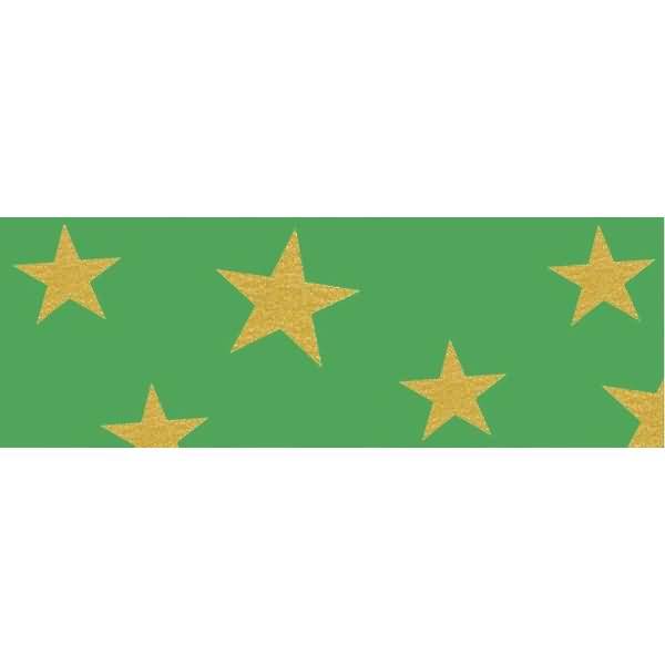 Sternchen-Tonzeichenpapier 130g/qm 49,5x68cm tannengrün