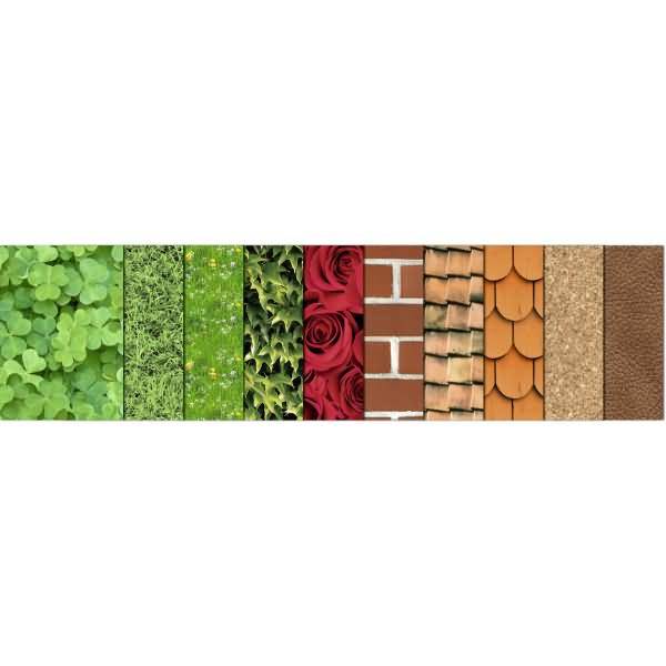 Motiv-Fotokarton 300g/qm 49,5x68cm VE=10 Bogen 10 Motive Sortierung 1