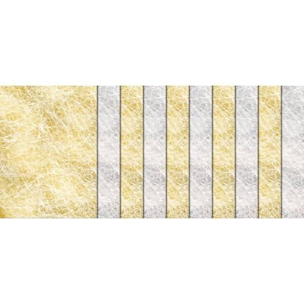 Bastelpapier Impression 310g/qm 50X70cm VE=10 Bogen sortiert gold/silber