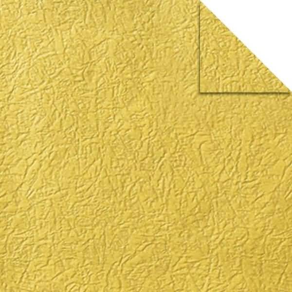 Faltblätter Aurelio Stern Crush paper 120g/qm 15x15cm gelb