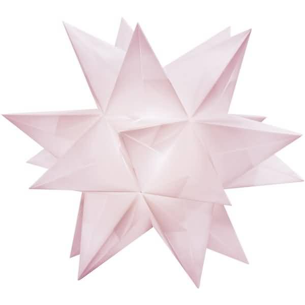 Faltblätter Aurelio Stern Transparentpapier 115g/qm 30x30cm 33 Blatt rosa