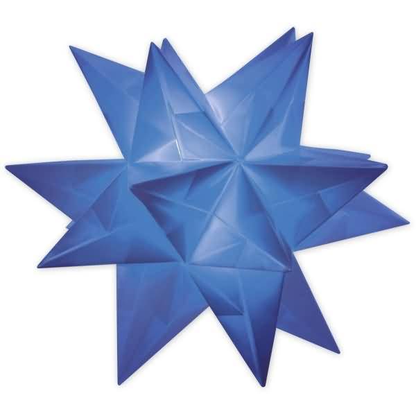 Faltblätter Aurelio Stern Transparentpapier 115g/qm 30x30cm 33 Blatt blau