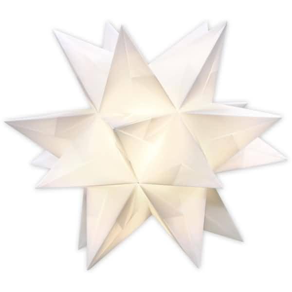 Faltblätter Aurelio Stern Transparentpapier 115g/qm 15x15cm 33 Blatt weiß