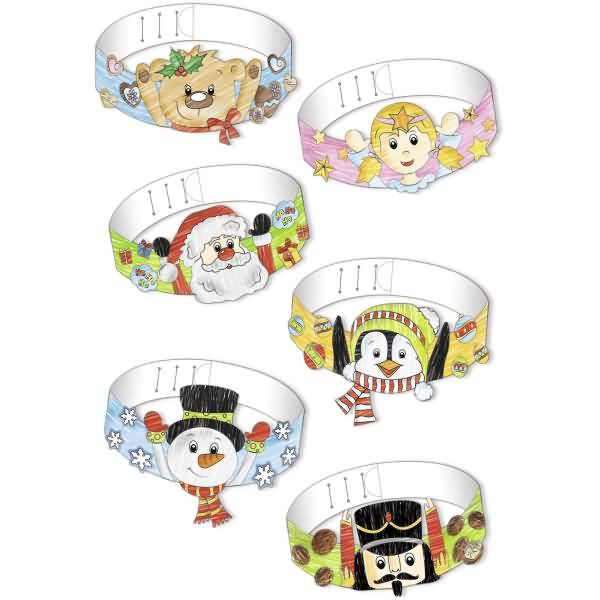 Kinderkronen 'Weihnachten' blanko
